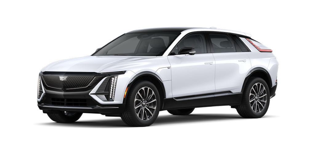 Lyriq 2026 color Polar White Tri Metallic